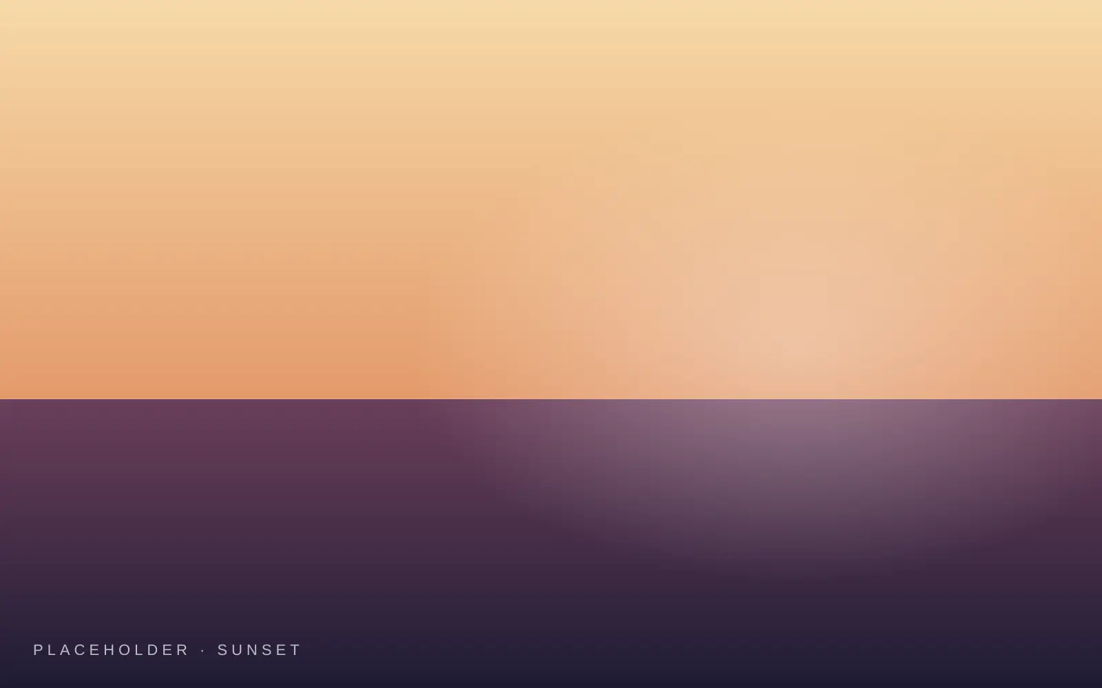 Sunset Cruise (placeholder image)